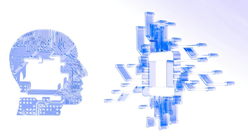 Futuristic 3D AI art